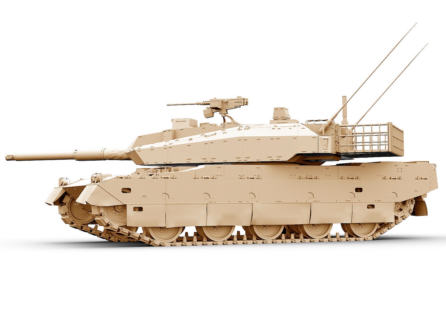 3D Type 10 Tank - TurboSquid 1532796