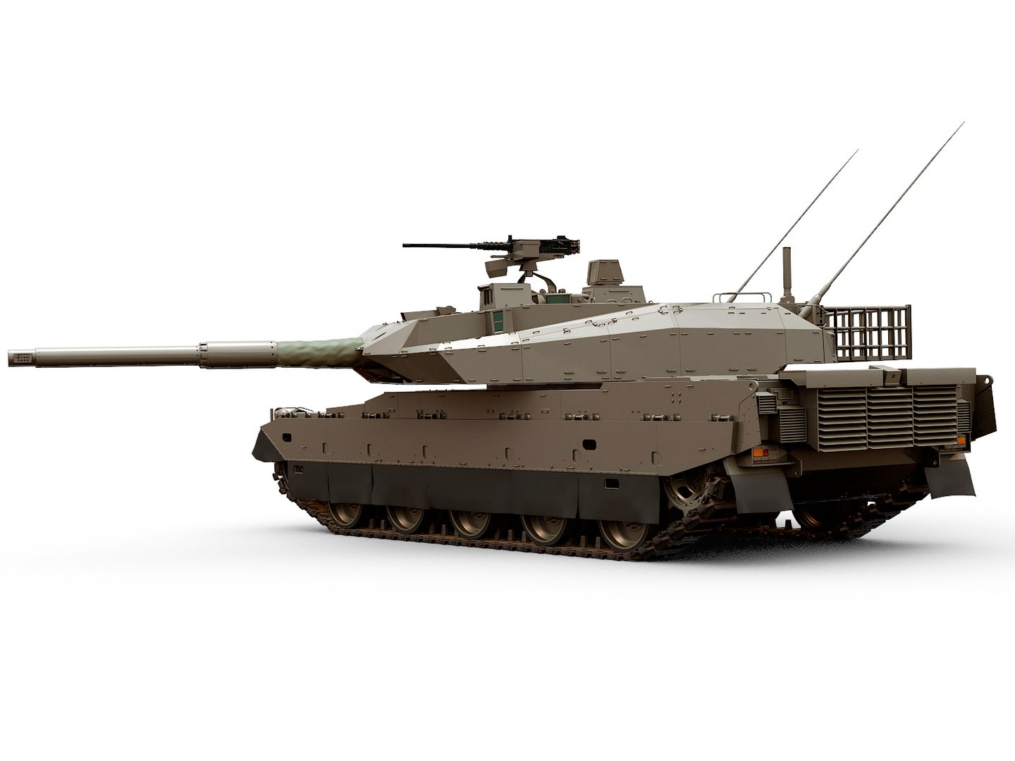 3D Type 10 Tank - TurboSquid 1532796