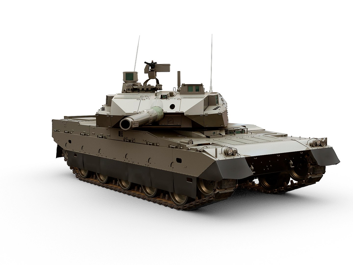 3D Type 10 Tank - TurboSquid 1532796