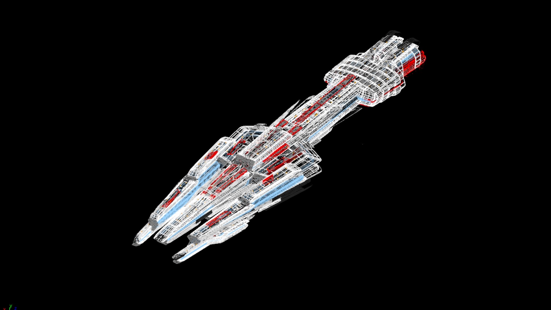 3D Lowpoly Sci Fi Spaceship Space Craft Air Vehicle 26 - TurboSquid 1842487