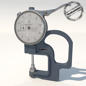 dial thickness gauges 3d model