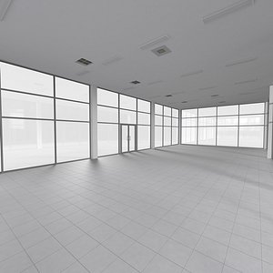 3d showroom 2 model