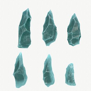 crystals 3D model