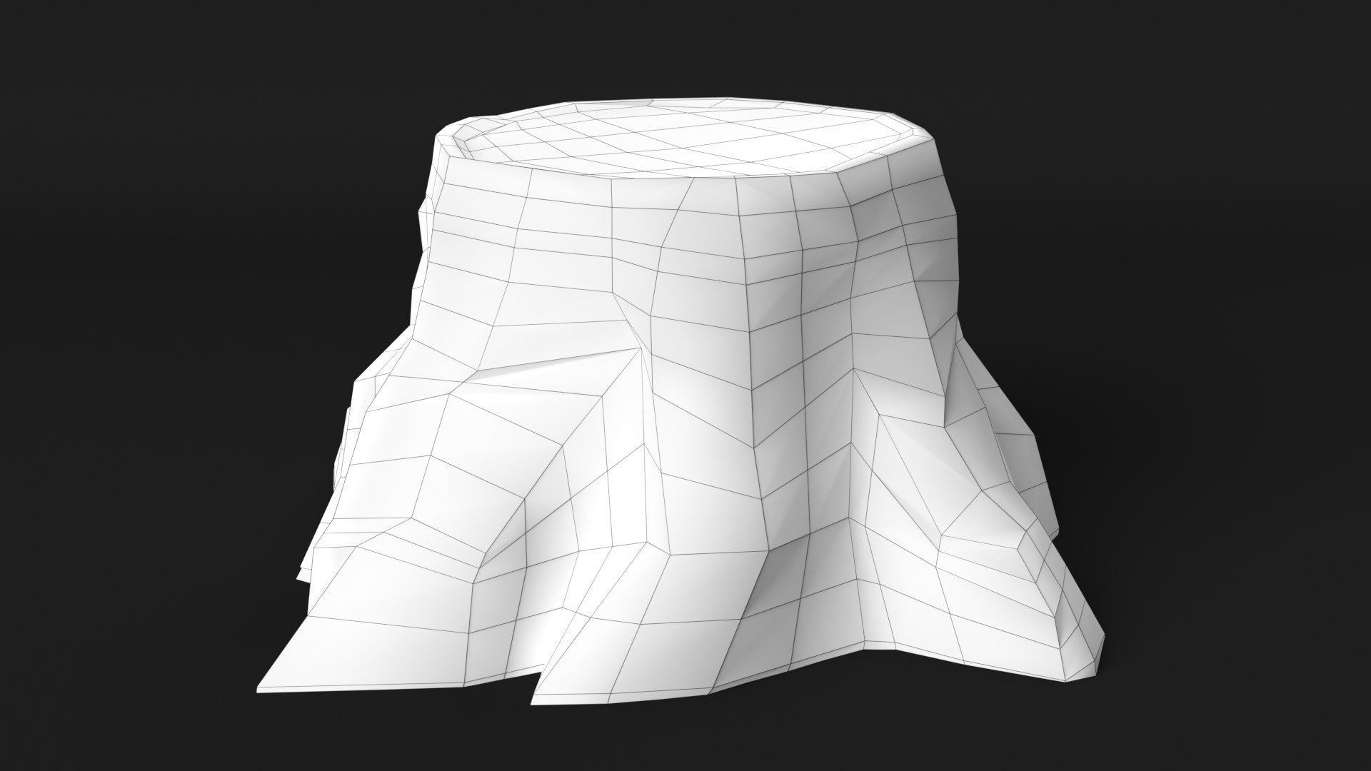 cartoon tree stump 3D model https://p.turbosquid.com/ts-thumb/bA/qfsoN0/38aKmExf/cartoon_stump_v7_thumbnail_wireframe.pnga65a88278fc546d4b9d9b47752af843edefaulthq/jpg/1592240123/1920x1080/fit_q87/6c75e82d06b82f6fbff9275e0281524fe93fda8d/cartoon_stump_v7_thumbnail_wireframe.pnga65a88278fc546d4b9d9b47752af843edefaulthq.jpg