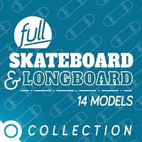 Skateboard & Longboard FULL Set