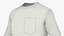 Long Sleeve Pocket Shirt Light Gray