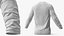 Long Sleeve Pocket Shirt Light Gray