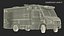 NYPD Mobile Command Center Rigged for Cinema 4D