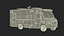 NYPD Mobile Command Center Rigged for Cinema 4D