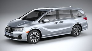 3D Honda Odyssey 2025 model