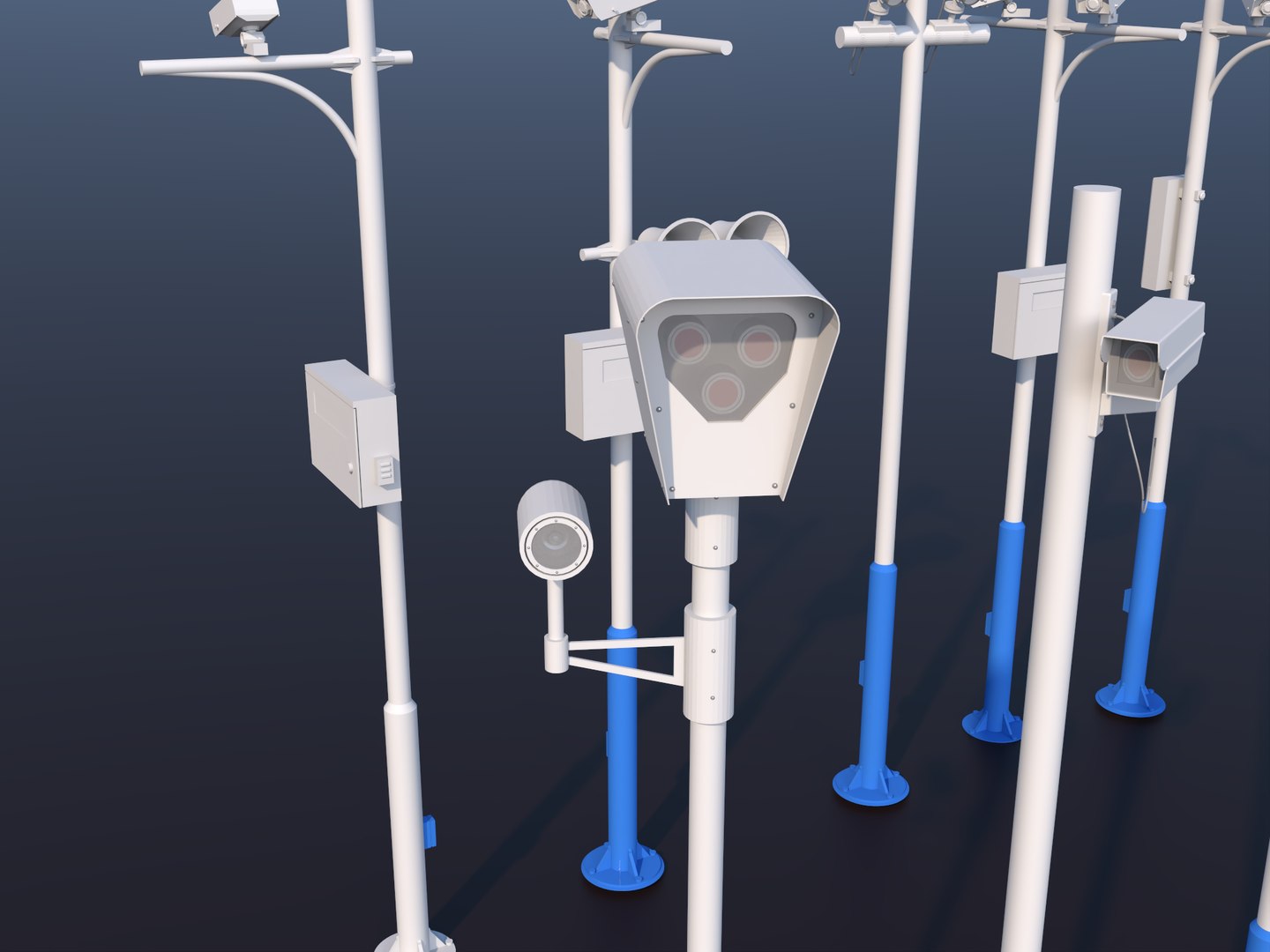 CCTV Camera Poles Collection model https://p.turbosquid.com/ts-thumb/bB/1xlrwQ/98/camera9/png/1786365748/1920x1080/fit_q87/55fafb0bb4def30b94b25a376466d09847e64e02/camera9.jpg