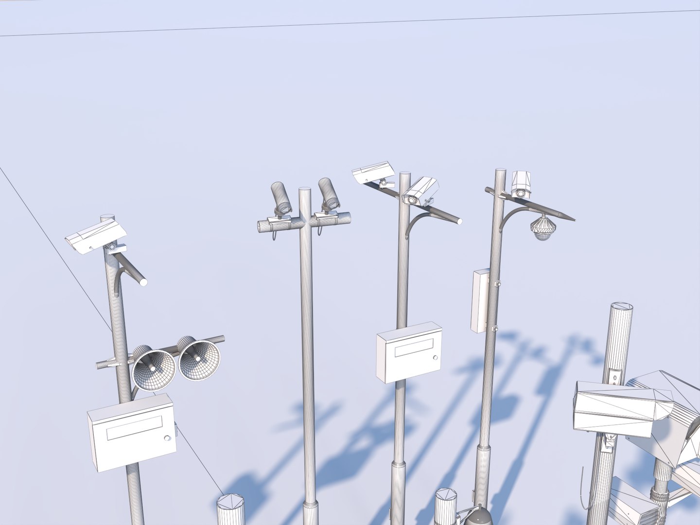 CCTV Camera Poles Collection model https://p.turbosquid.com/ts-thumb/bB/1xlrwQ/DF/camera25/png/1786365742/1920x1080/fit_q87/1b005a92525ac6a96b1165122ad178db601a8931/camera25.jpg