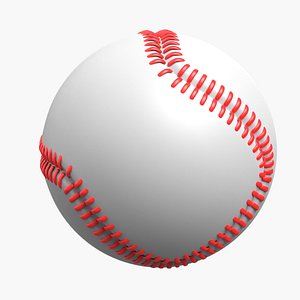 Baseball 3D model