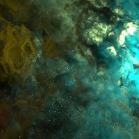 Galactic Gas Cloud for Blender