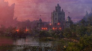 Fantasy Tower Castle Environment 3D