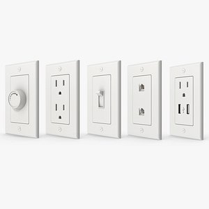 Electrical Outlet And Light Switches