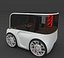 Compact electric concept car 2 with interior