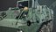 3D stryker m1129 mc military vehicle model