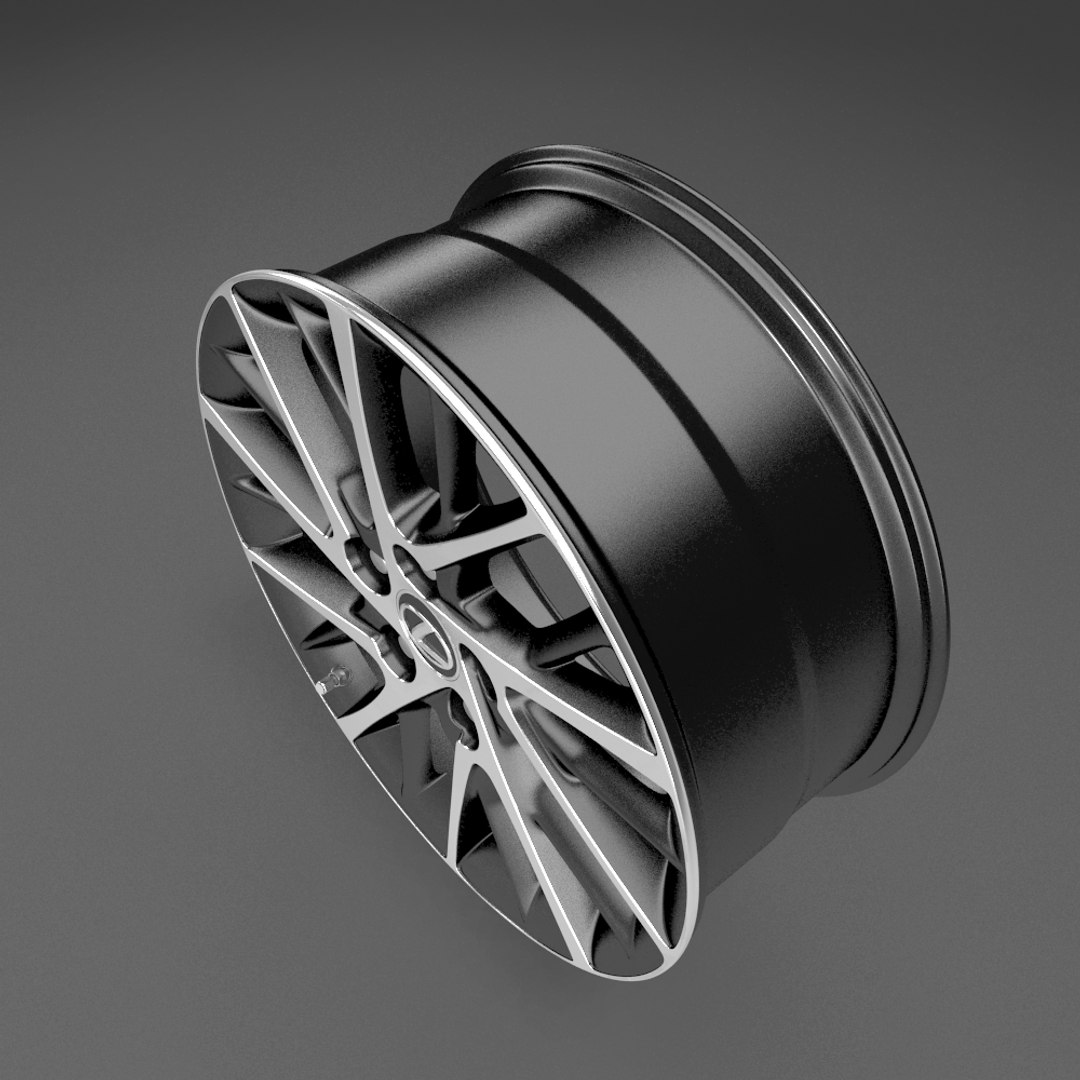 3d Lexus Wheel1 Model
