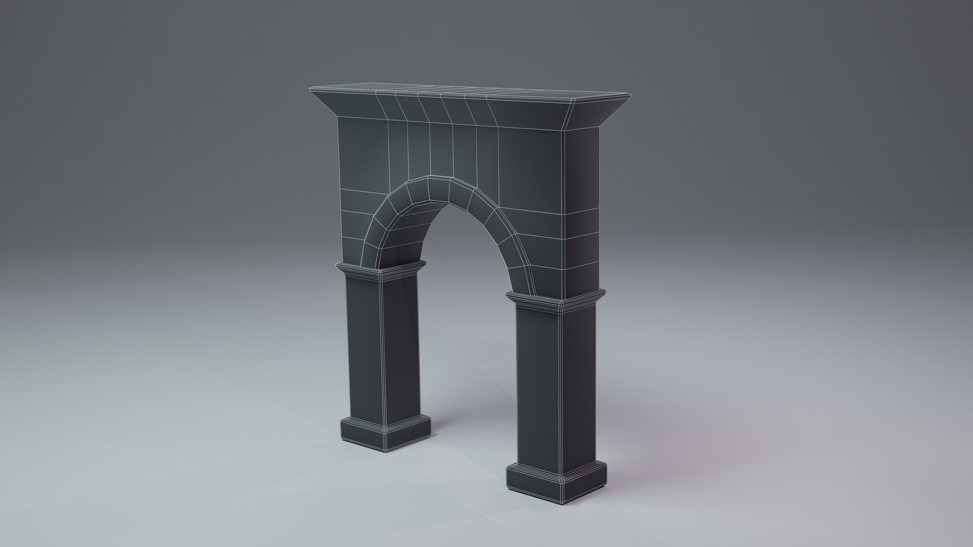 3D model Old Stone Arch Low Poly - Game Ready https://p.turbosquid.com/ts-thumb/bB/MKRv1e/Dk/wireframe_1/png/1705084524/1920x1080/fit_q87/2b9a79f927168801b32083cb2cb250dd17a846b4/wireframe_1.jpg