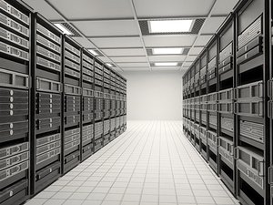 3D computer servers