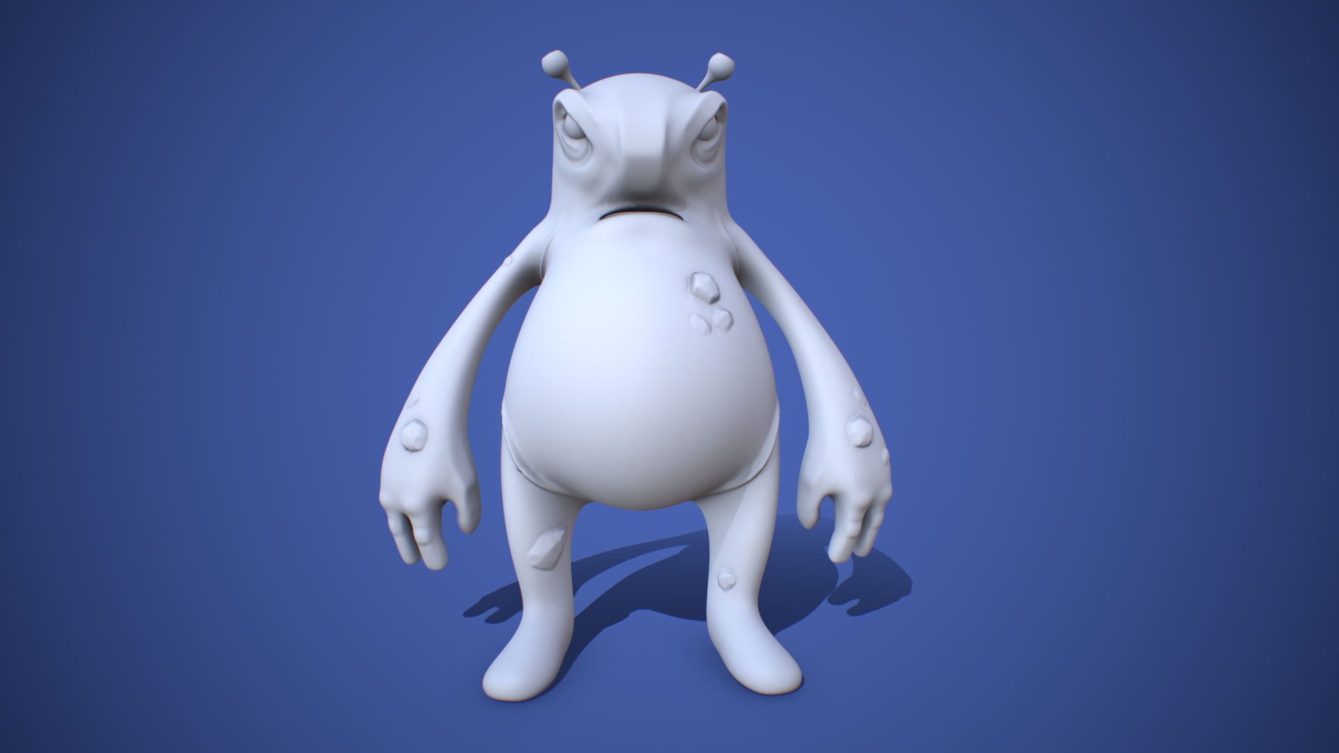 3D Monster Hugo - Print - TurboSquid 1509796