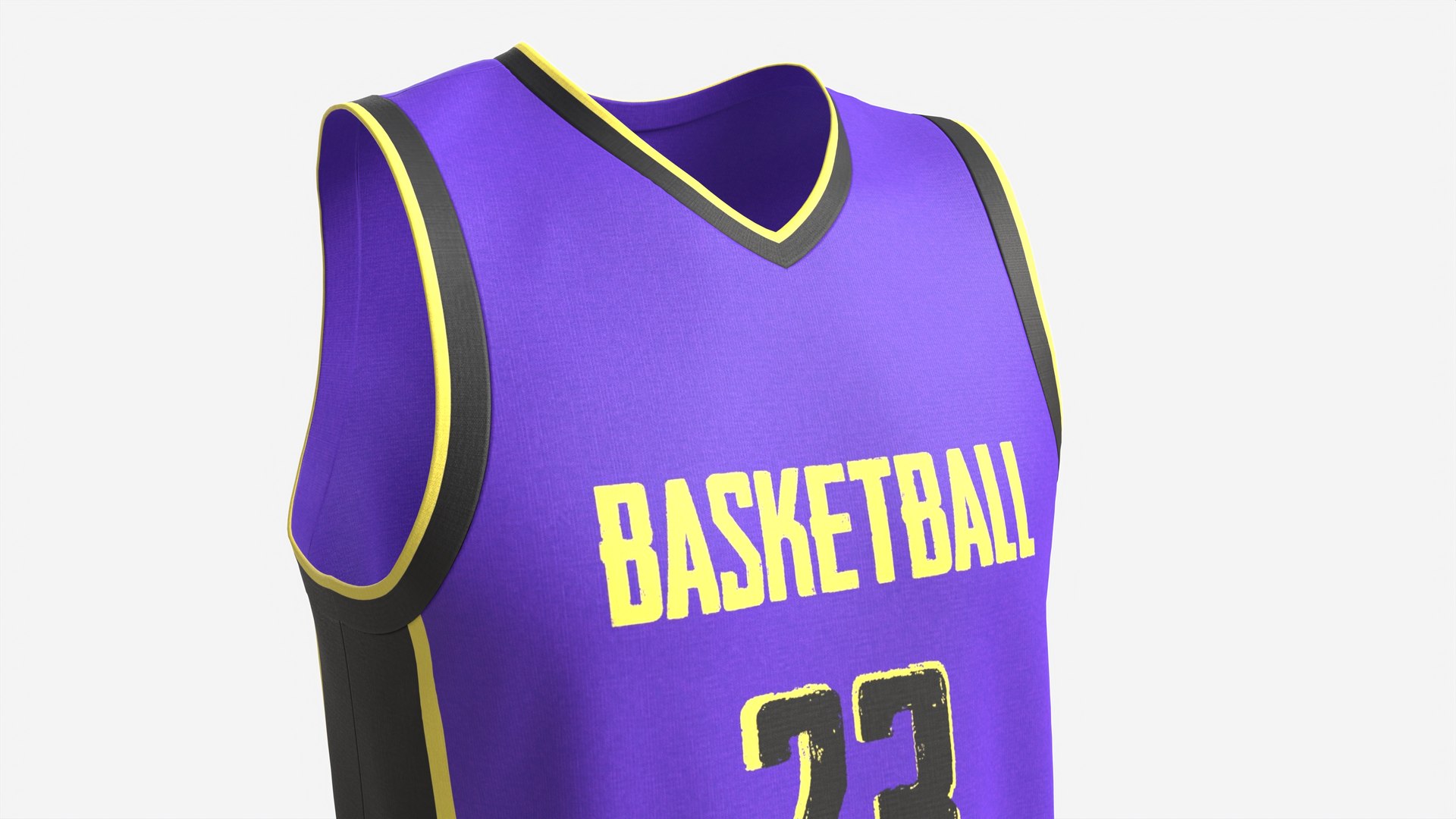 Basketball Uniform Set Purple 3D Model - TurboSquid 2104313
