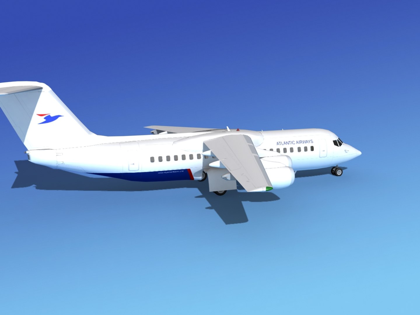 3d Bae 146 Model