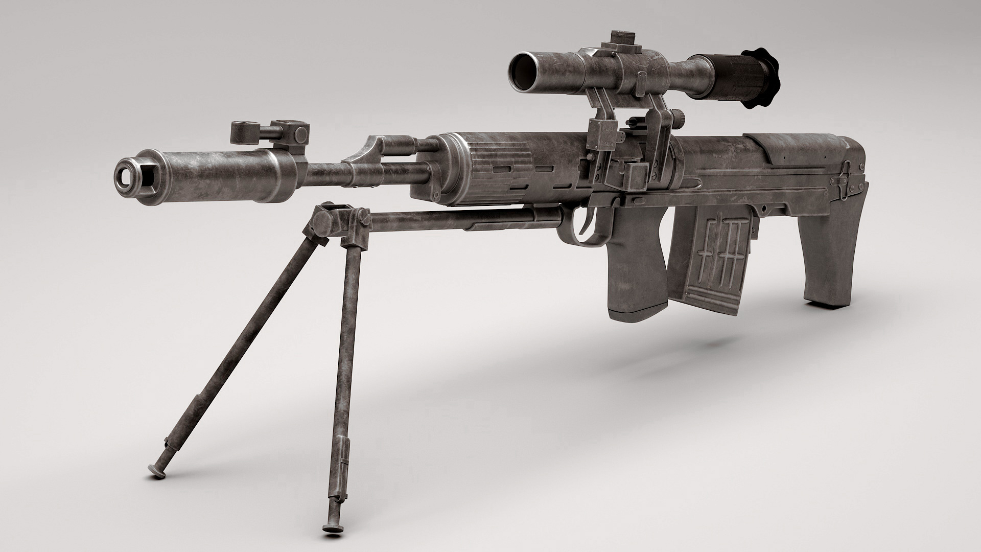 Dragunov SVU 3D 모델 - TurboSquid 850242