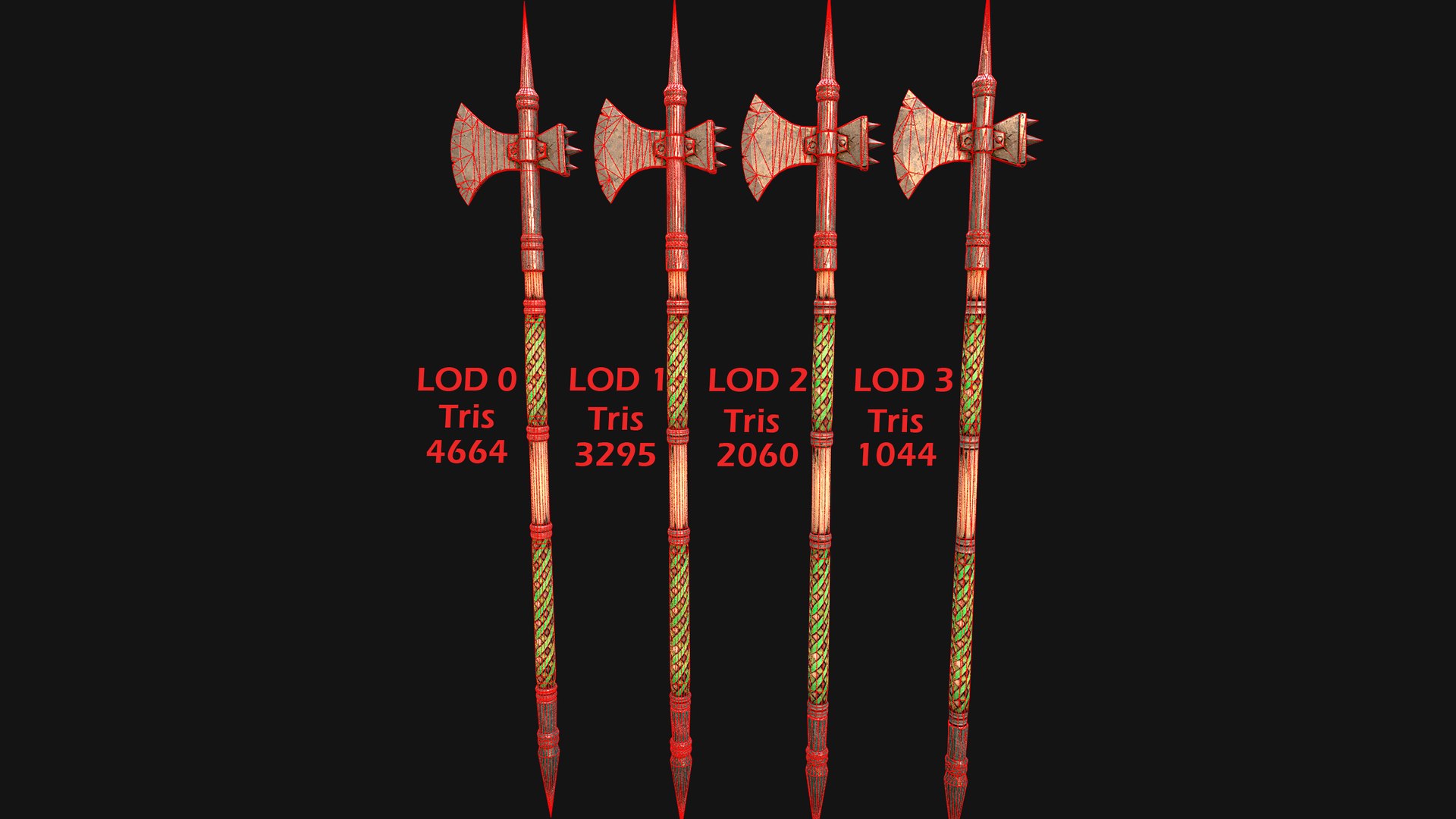 3D Medieval Weapon Rack Polearm Spear Axe Halberd Mace Set model https://p.turbosquid.com/ts-thumb/bB/h6nTYD/HP/rackpolearmseti4aaaaa/png/1773306547/1920x1080/fit_q87/afd18454d6d28d262c9541c8bd2bcaa9cde712b5/rackpolearmseti4aaaaa.jpg
