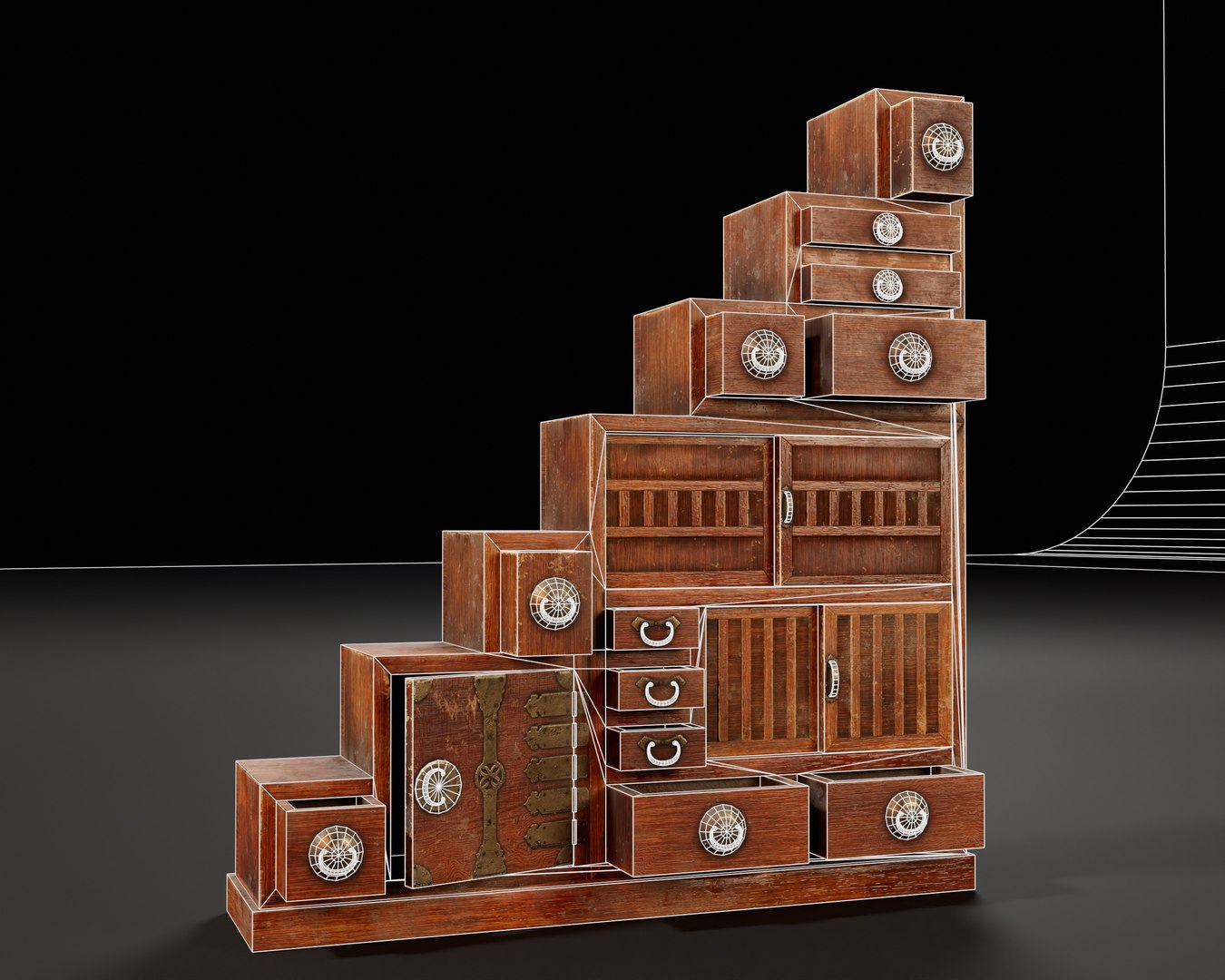 Asian Large Stepchest 3D model https://p.turbosquid.com/ts-thumb/bB/hZ1SQE/qp/r_001/jpg/1746977529/1920x1080/fit_q87/2579b7ec190086818a297b78f2f3cf04e75be529/r_001.jpg