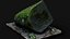 ancient tomb ruins sarcophagus mossy debris PBR photogrammetry