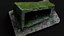ancient tomb ruins sarcophagus mossy debris PBR photogrammetry