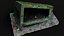 ancient tomb ruins sarcophagus mossy debris PBR photogrammetry