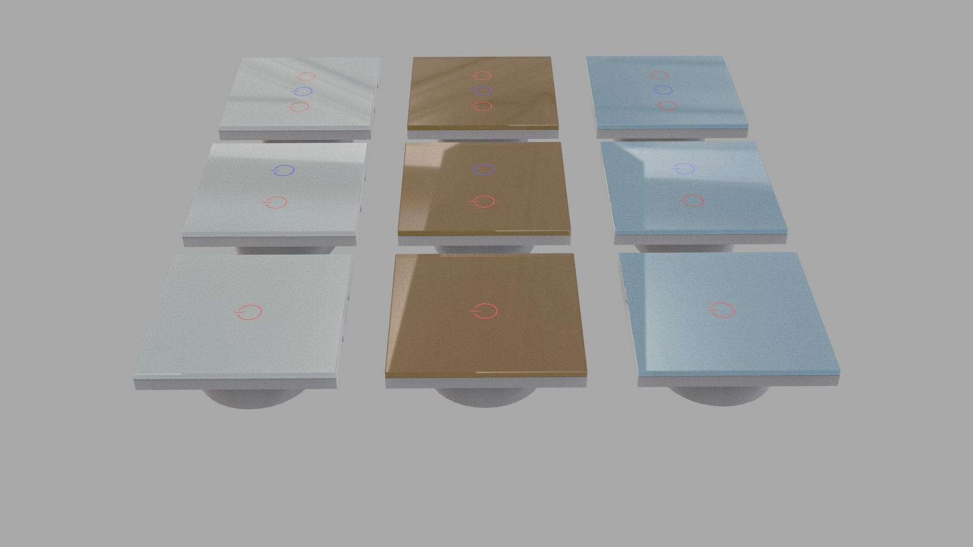 Touch Wall Light Switch 3D model - TurboSquid 2082256