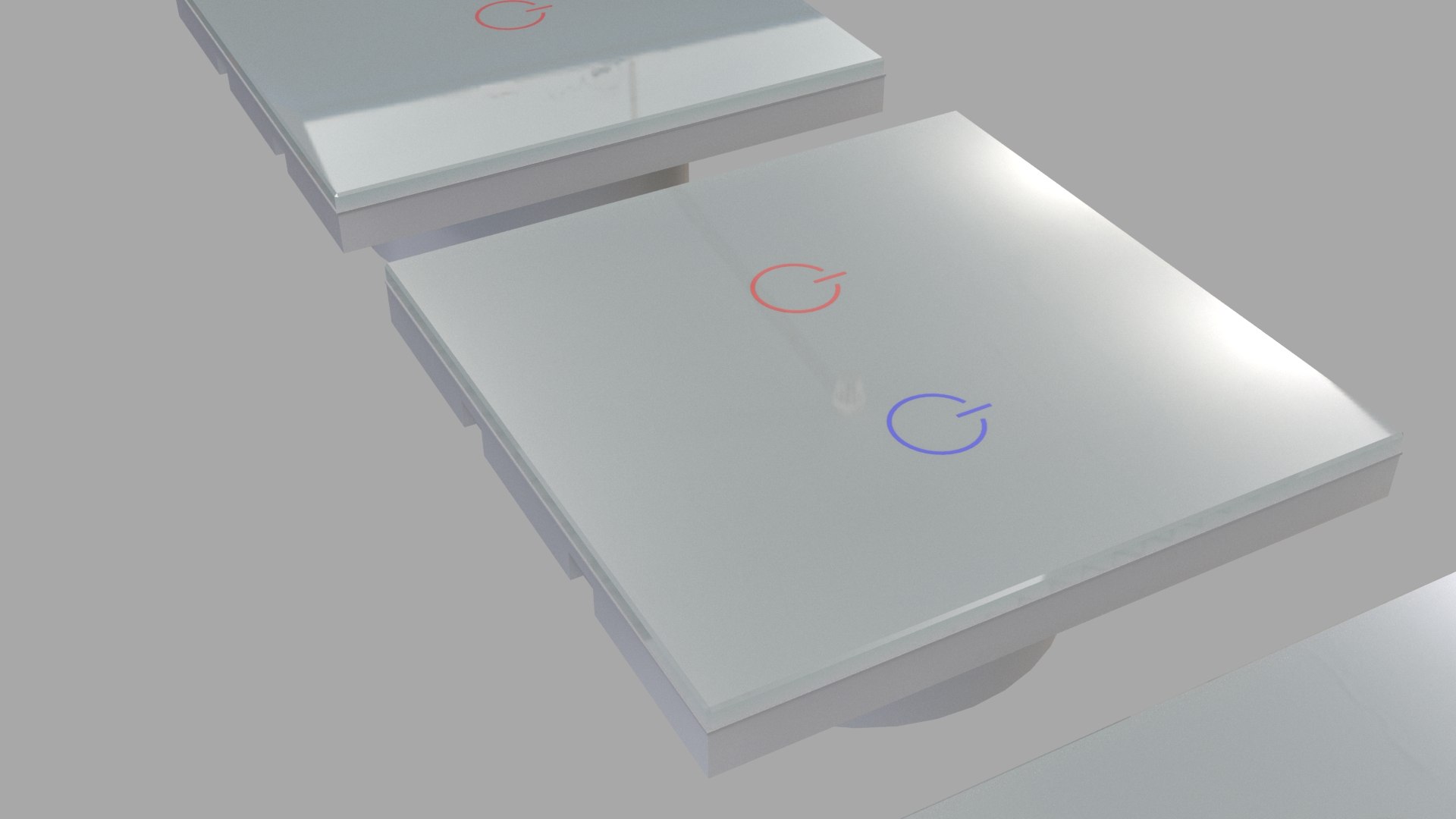 Touch Wall Light Switch 3D model - TurboSquid 2082256