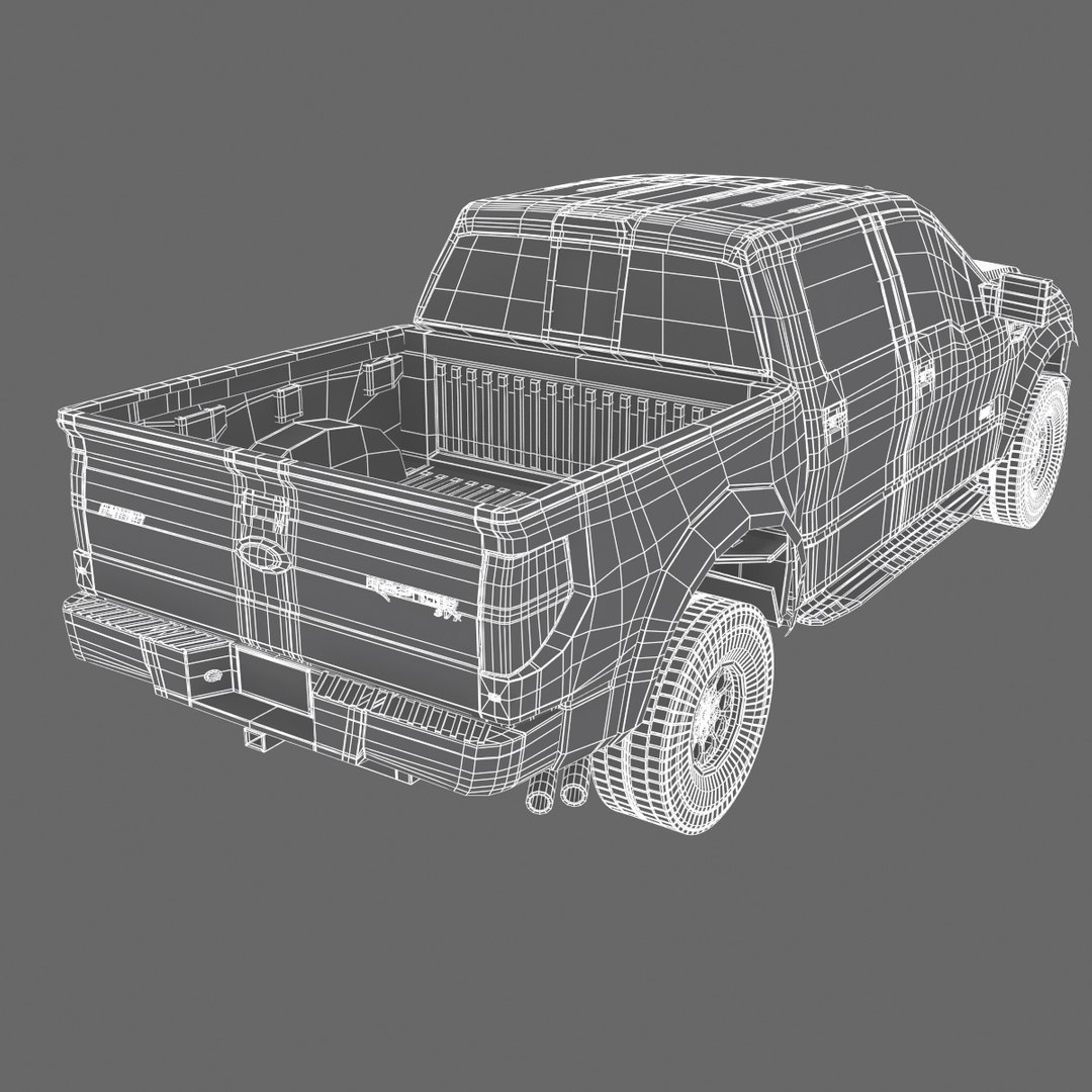 3d F-150 Raptor Model