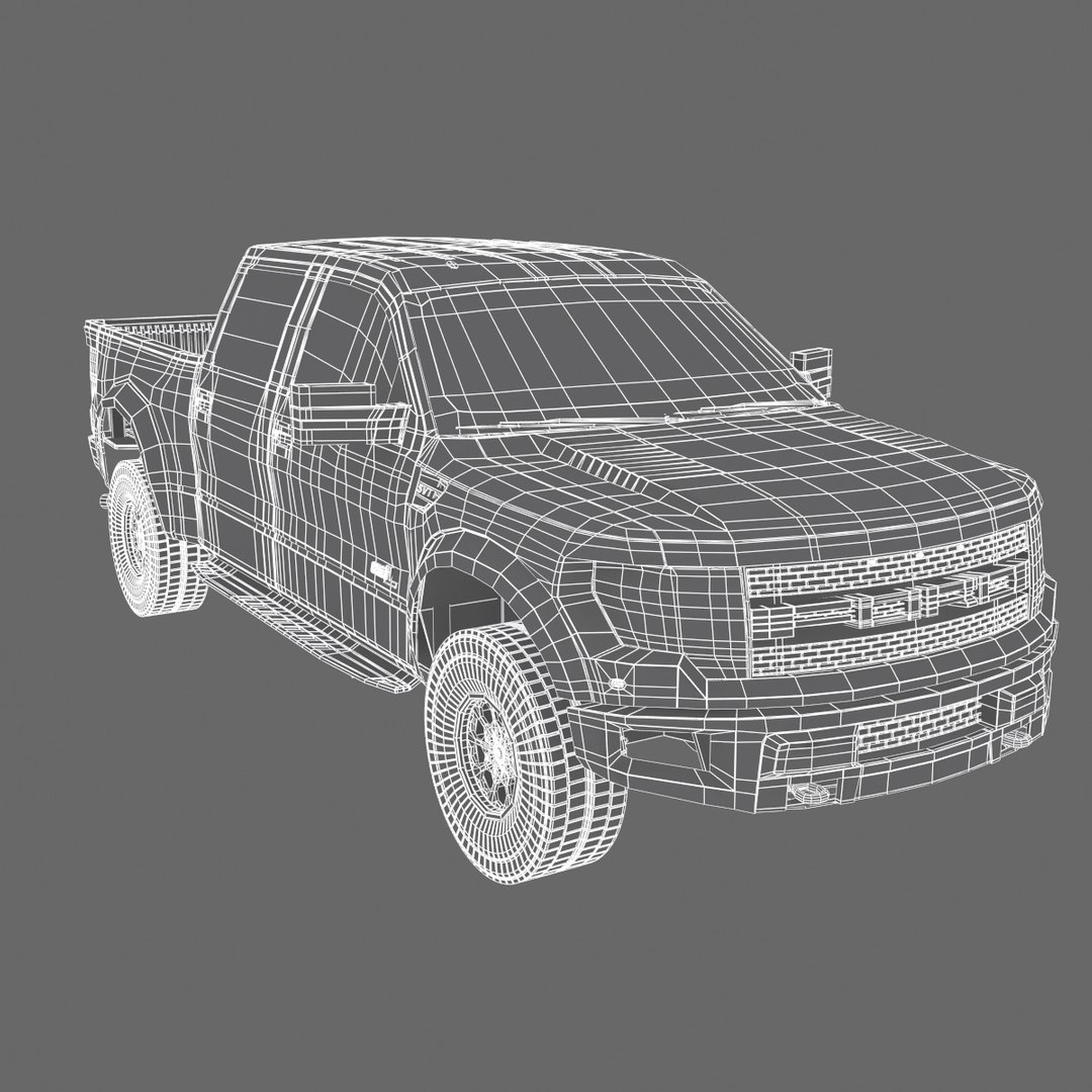 3d F-150 Raptor Model
