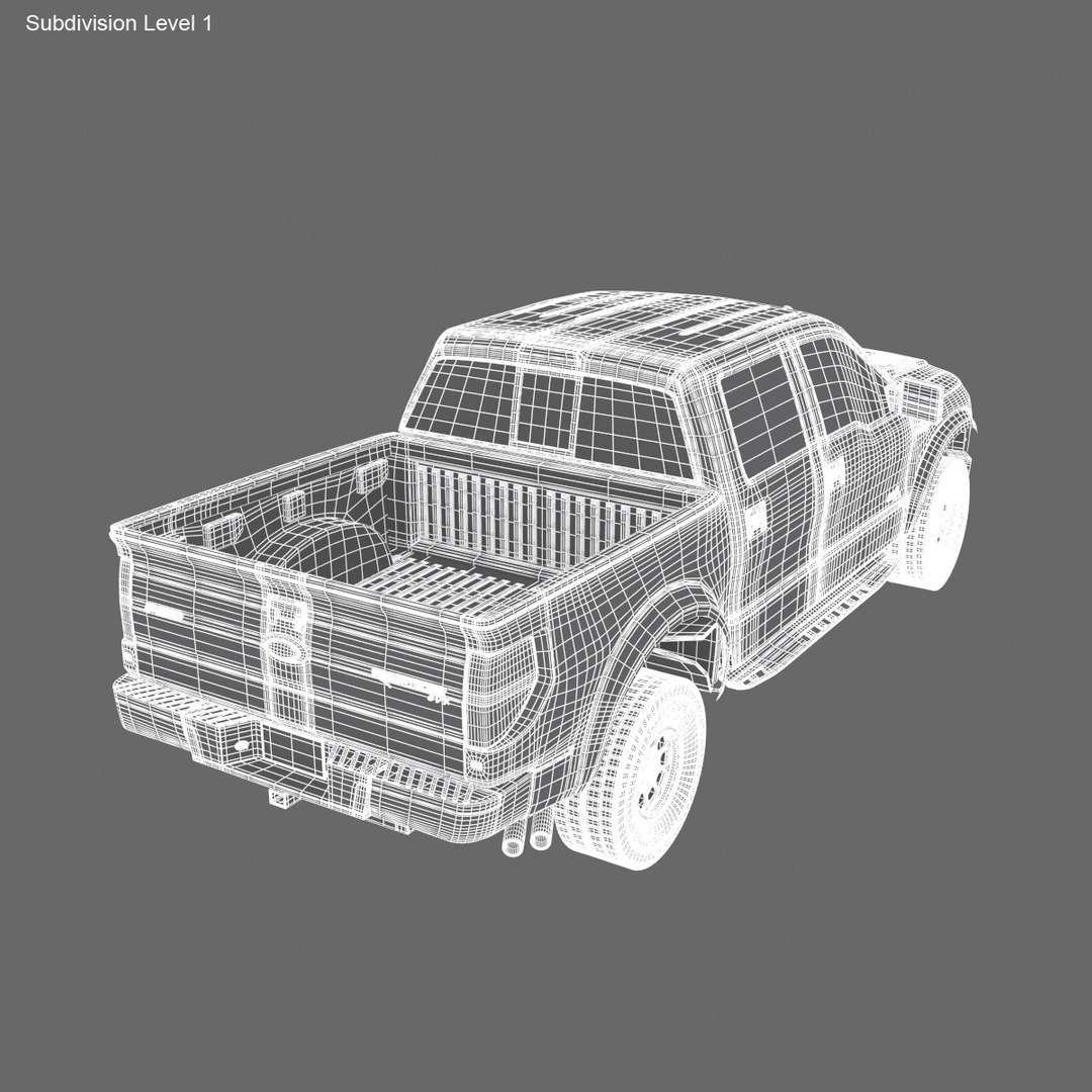 3d F-150 Raptor Model