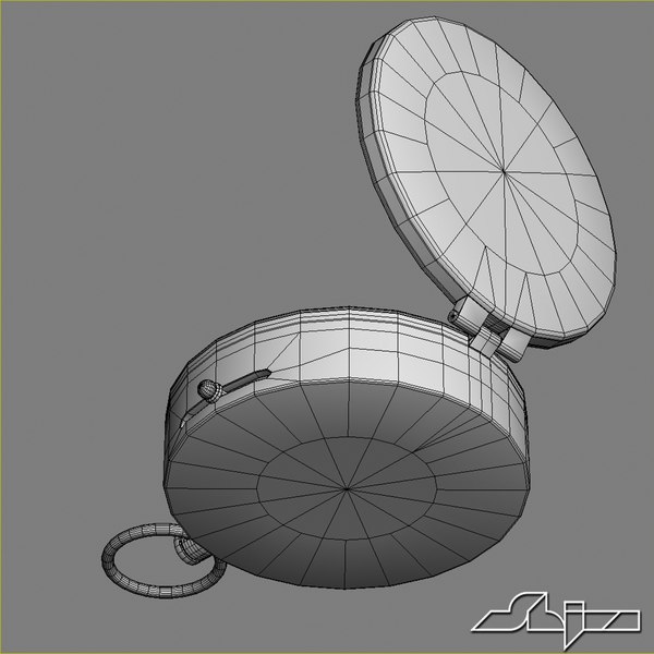 compass modeled 3d 3ds