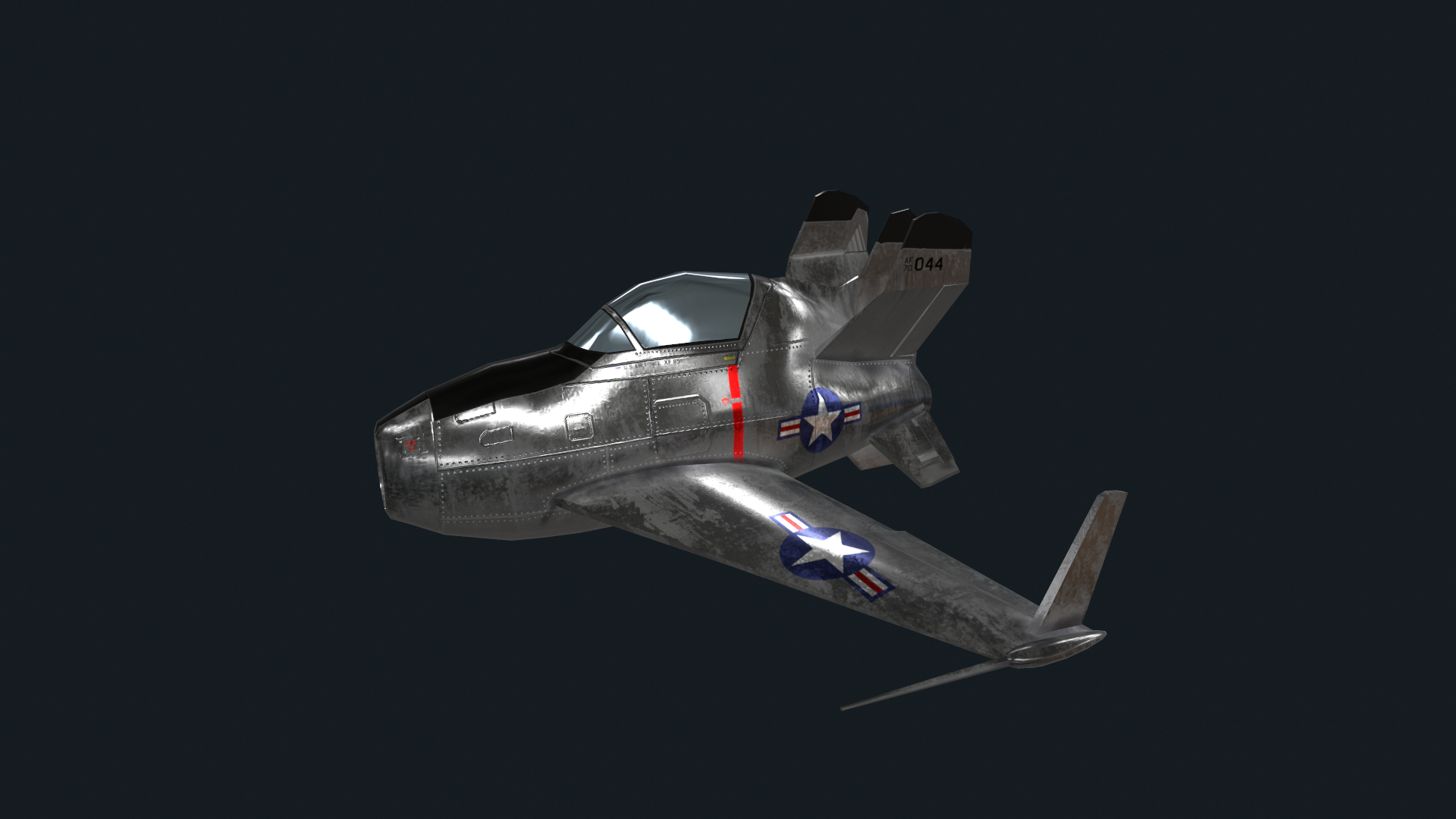 Mcdonnell Goblin Jet 3D Model - TurboSquid 1175229