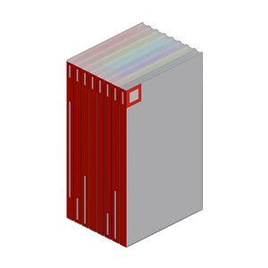 3D Game Case model