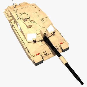 3d model fv4034 challenger 2 british