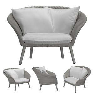 3D model STRADA LOUNGE CHAIR