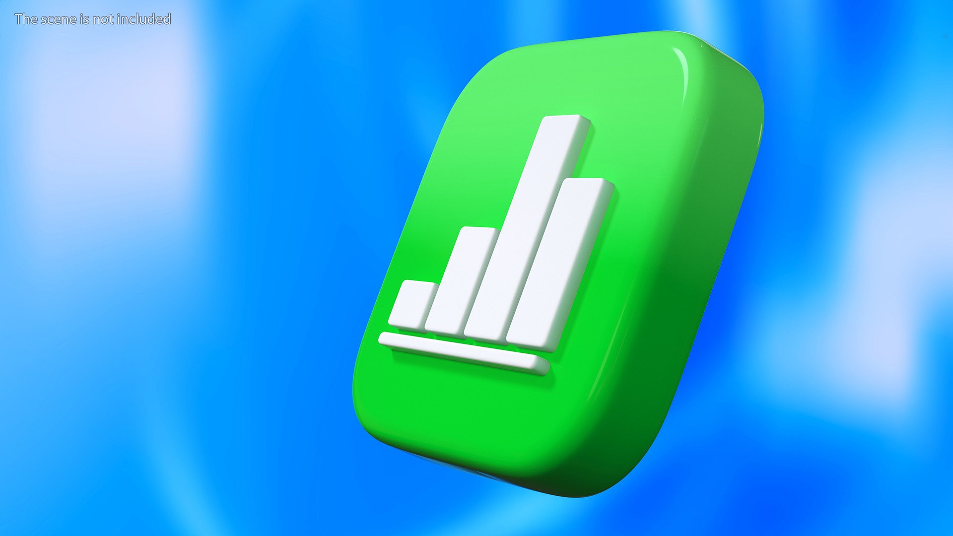 IPhone IOS Numbers Icon Model - TurboSquid 2218560
