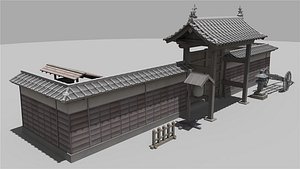 fbx gate temple japan