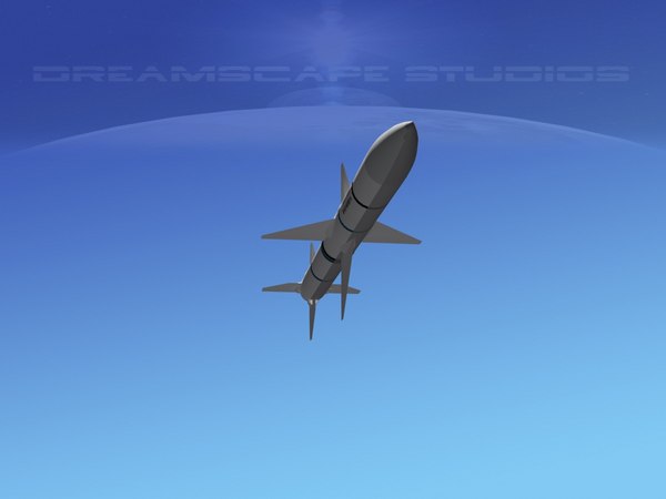 AIM-120B AMRAAM 空対空ミサイル (4個入り) (プラモデル
