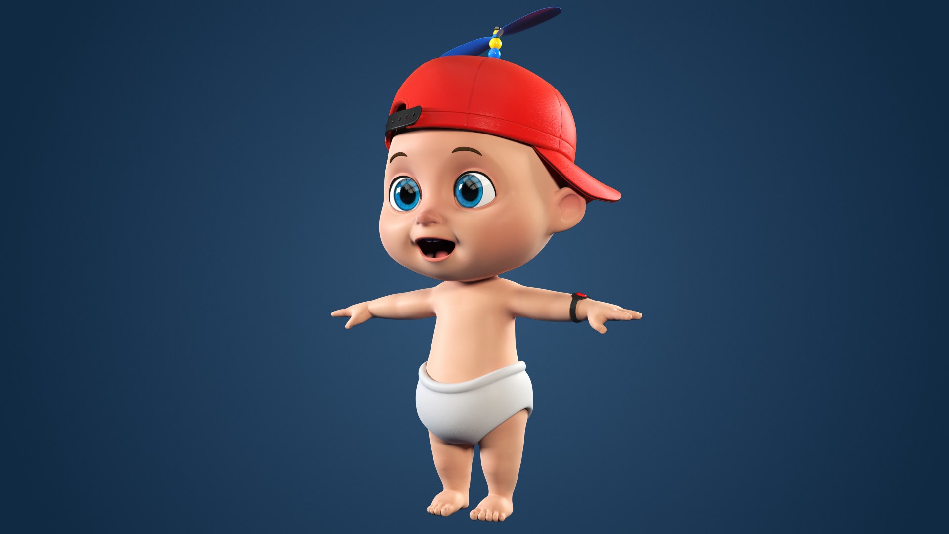 Baby Rig 3D Model - TurboSquid 1711087