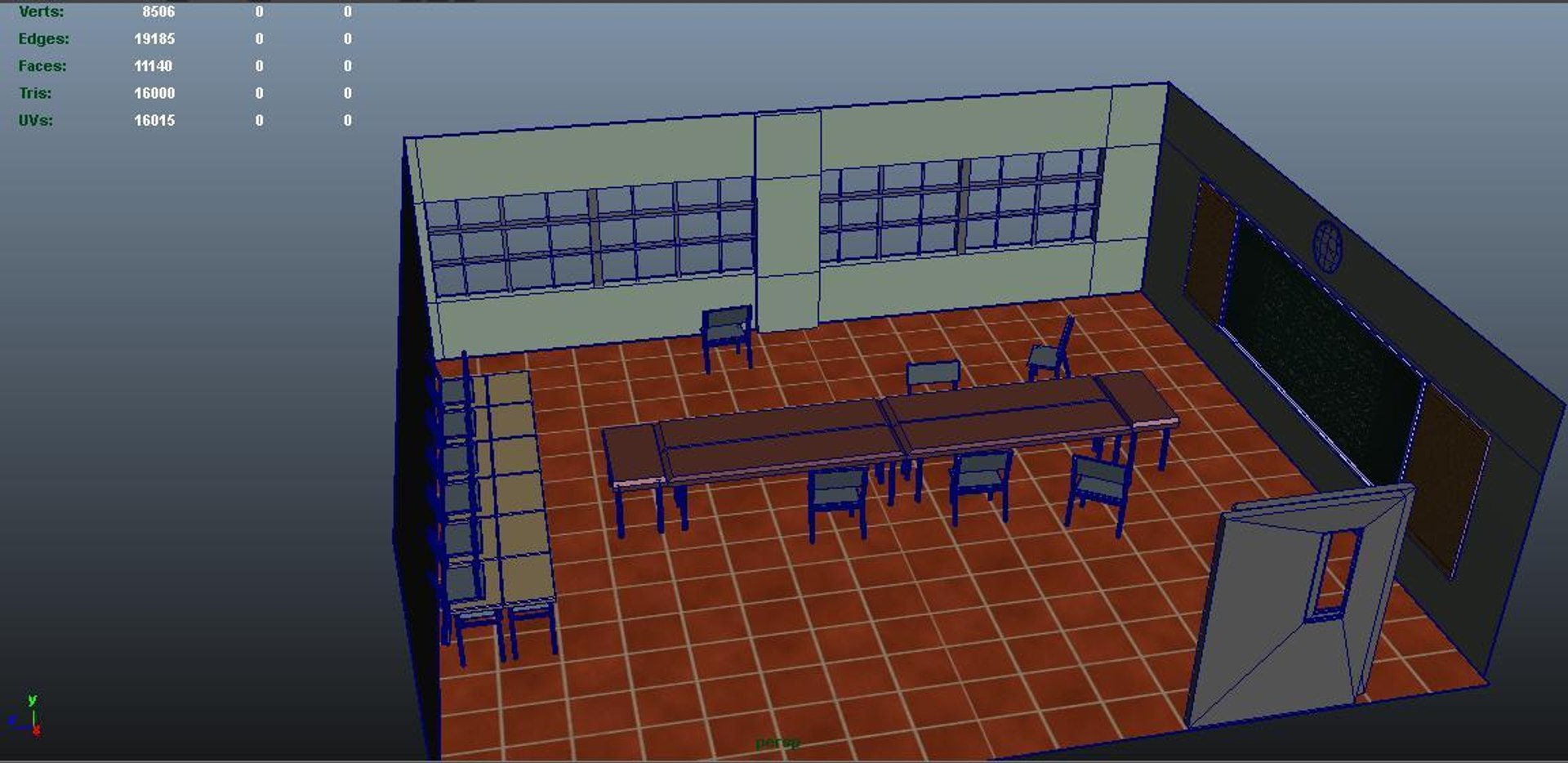 3d Committee Room Model