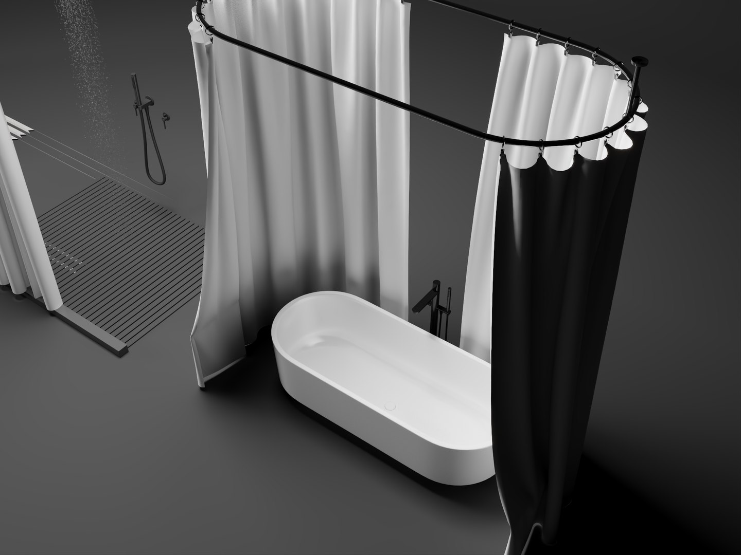 3D model Modern Shower Curtain Systems and Freestanding Bathtub Set https://p.turbosquid.com/ts-thumb/bC/LIQYrO/Y2/shower2/png/1784390377/1920x1080/fit_q87/020a6231d2231aa96ec8b4d18db52aaaee111c40/shower2.jpg
